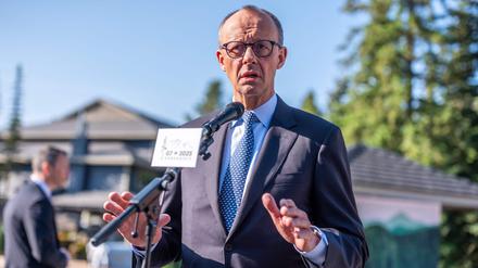 Friedrich Merz beim G7-Gipfel in Kanada