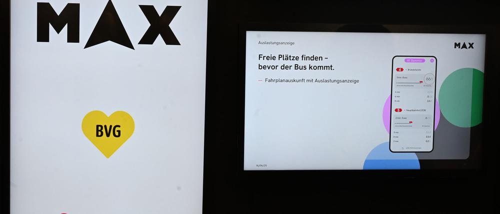 Die neue geplante Nahverkehrsapp aus Berlin und Hamburg heißt Max.