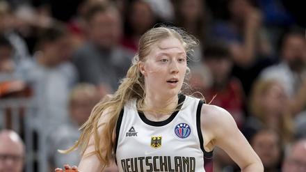 Frieda Bühner überzeugte in der Vorbereitung als beste deutsche Werferin.