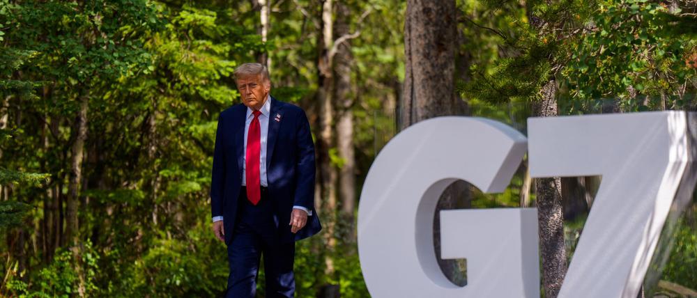 US-Präsident Trump und die Europäer liegen beim Thema Russland-Sanktionen weit auseinander.