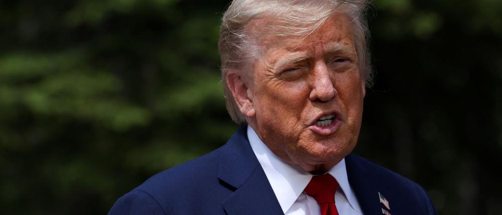 Donald Trump hat eine Schlüsselrolle für den Krieg zwischen Israel und dem Iran.