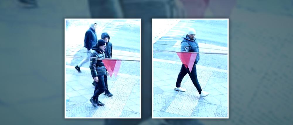 Die Abgebildeten stehen im Verdacht, ein Seniorenpaar in Kreuzberg überfallen zu haben.