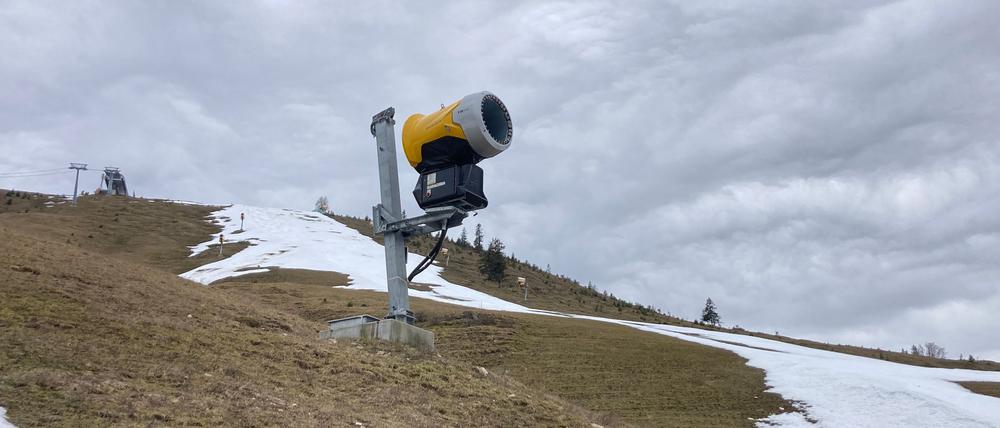 An vielen Bergen fiel im Winterhalbjahr deutlich weniger Schnee als im langjährigen Mittel. (Archivbild)