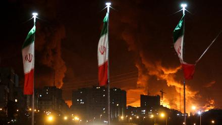 Israel griff am Wochenende ein iranisches Öldepot an.