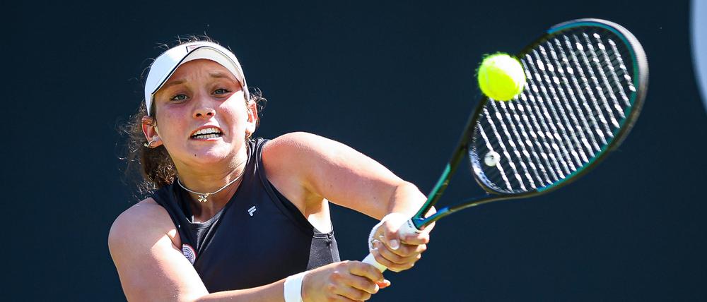 Sonja Zhenikhova streckte sich in Berlin vergeblich, für das Hauptfeld reichte es nicht.