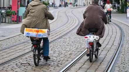 Viele Städte in Brandenburg werden als fahrradfreundlicher bewertet als Berlin.