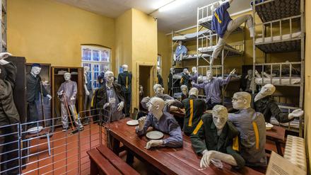Einblicke in das ehemalige „Zuchthaus“ in Cottbus - nach dem Volksaufstand 1953 in der DDR war es als Haftanstalt genutzt worden. 
