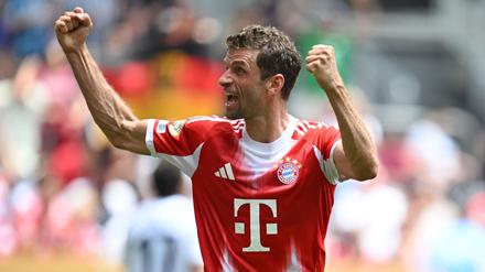 Jubelt in Cincinnati: Thomas Müller.