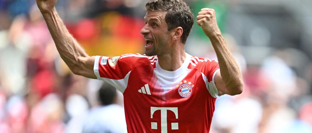 Jubelt in Cincinnati: Thomas Müller.