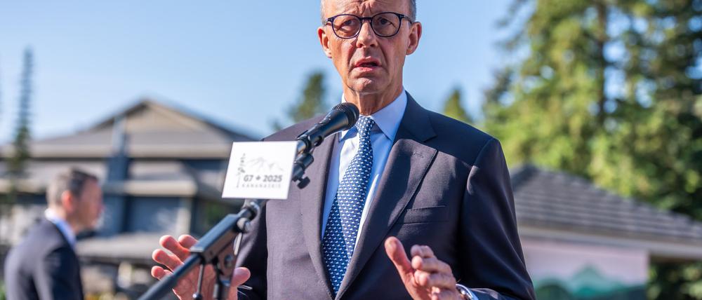 Kanzler Friedrich Merz hofft auf einen Deal für die deutsche Autoindustrie.