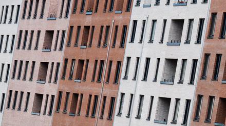Neue Mehrfamilienhäuser in Hannover.