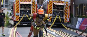 Die geplanten Internationalen Feuerwehr-Wettbewerbe in Berlin sind wegen fehlendem Geld abgesagt worden. (Symbolbild)