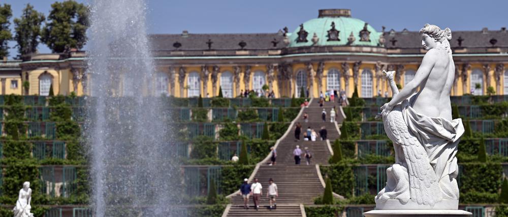 Schloss und Park Sanssouci in Potsdam