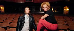 Paula Romy (links) und ihre Mutter Katja Riemann im Renaissance-Theater. 