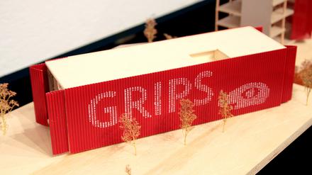 Ein Container für das GRIPS: der Entwurf für den Neubau stammt von Charlotte Arendt und Nell Kohlmann.