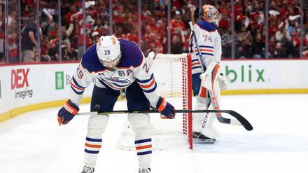 Leon Draisaitl ist wieder enttäuscht nach einem Finale mit seinem Team.