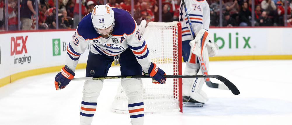 Leon Draisaitl ist wieder enttäuscht nach einem Finale mit seinem Team.