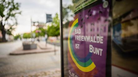 Ein Fest der Initiative „Bad Freienwalde ist bunt“ wurde am vergangenen Sonntag von einer Gruppe teils Vermummter angegriffen. (Archivbild)