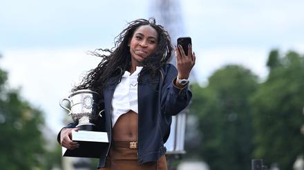 Coco Gauff hat nun zwei Grand-Slam-Titel gewonnen, zuletzt siegte sie vor zwei Wochen in Paris.