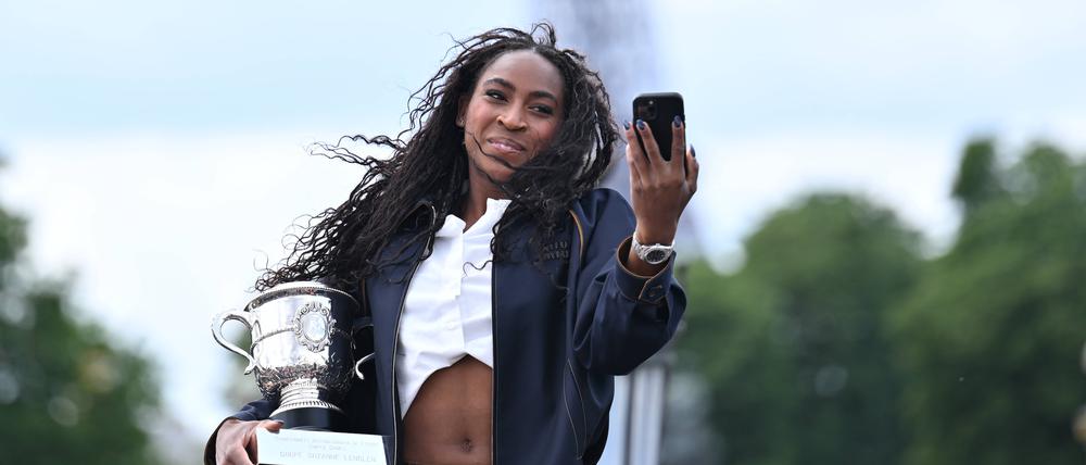 Coco Gauff hat nun zwei Grand-Slam-Titel gewonnen, zuletzt siegte sie vor zwei Wochen in Paris.