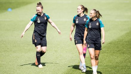In Herzogenaurach fühlt sich das deutsche Team schon immer sehr wohl. Diesmal stehen die Spielerinnen dort weniger unter Druck als sonst.