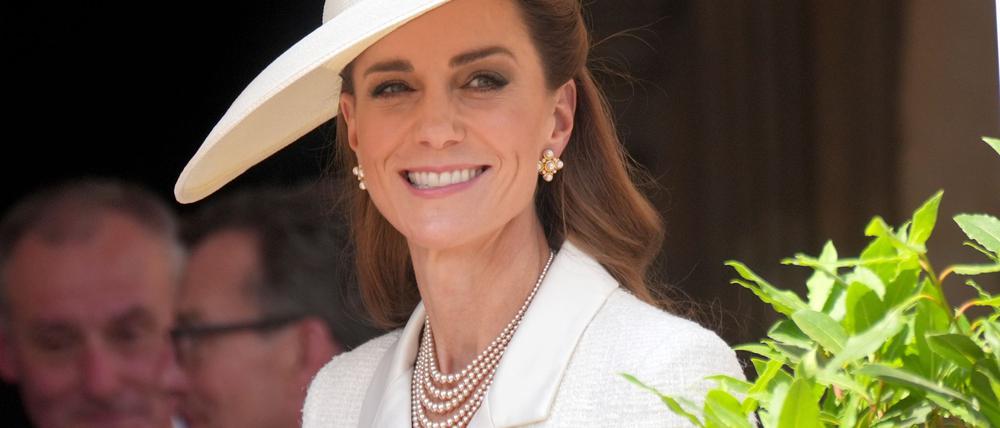 Erst am Wochenende hatte sich Kate mit ihren Kindern in der Öffentlichkeit gezeigt. (Archivbild)