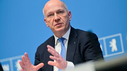 Berlins Regierender Bürgermeister Kai Wegner (CDU):„ Wir brauchen den Wachstumsbooster für Deutschland.“ (Archivbild)