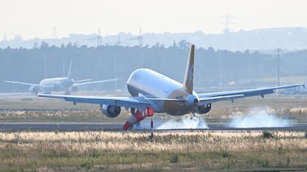 Ein Sonderflug hat 171 aus Israel ausgereiste Deutsche samt nächsten Angehörigen nach Frankfurt gebracht. 