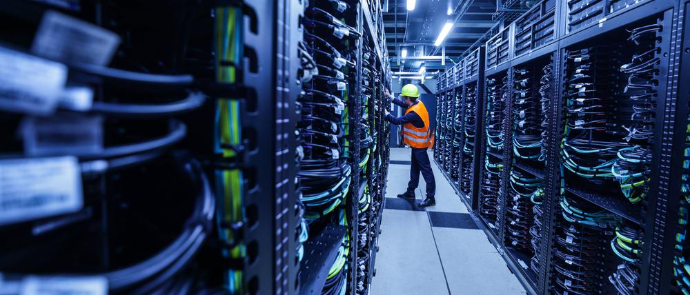 Der Hochleistungsrechner Jupiter am Forschungszentrum Jülich ist der schnellste Supercomputer in Europa.
