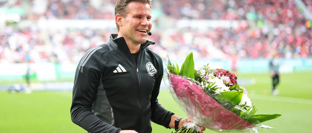Felix Brych nach seinem letzten Bundesliga-Spiel als Schiedsrichter.