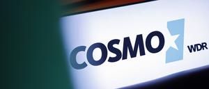 Das Logo von Cosmo, dem internationalen und interkulturellen Hörfunkprogramm. 