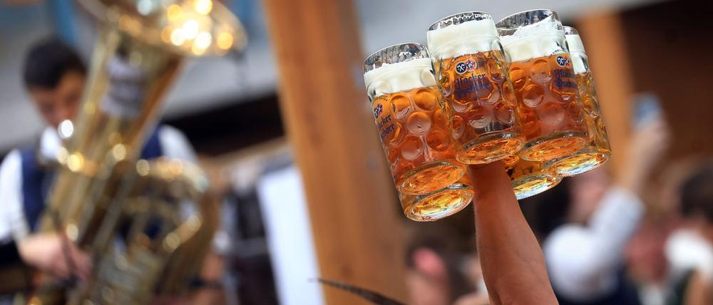 Der Prozess um die Marke Oktoberfest beginnt. (Archivbild)