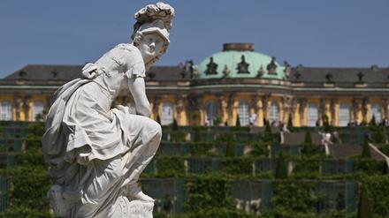 Schloss und Park Sanssouci in Potsdam