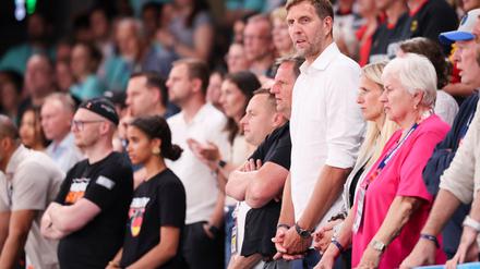 Dirk Nowitzki verbrachte seinen Geburtstag beim Basketball.