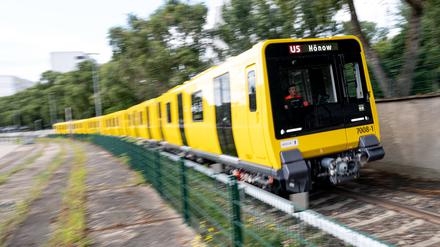 Neue U-Bahn-Typ J der BVG im Test.