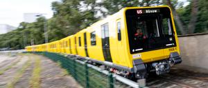 Neue U-Bahn-Typ J der BVG im Test.