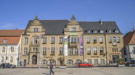 Altes Rathaus von Eberswalde. 