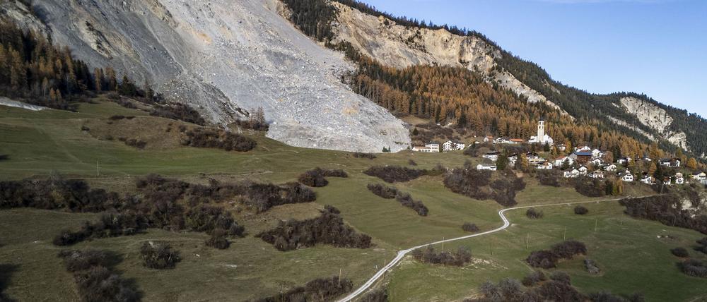 Brienz: Die Gefahr eines neuen großen Schuttstroms ist gestiegen. (Archivbild)