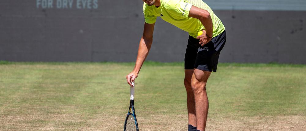 Alexander Zverev hatte zu Beginn mit gesundheitlichen Problemen zu kämpfen.