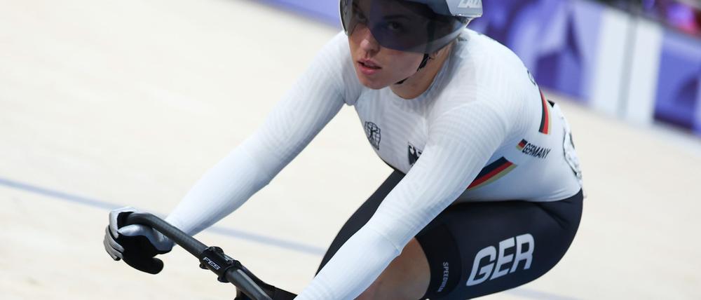 Emma Hinze hat in Cottbus ein gelungenes Comeback gefeiert.