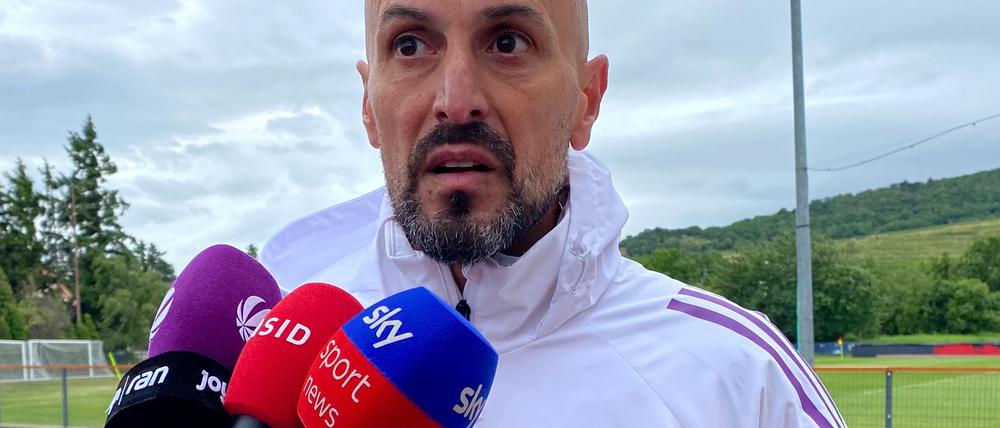 Lobt die Bedingungen vor Ort: Antonio Di Salvo am guten Trainingsplatz.