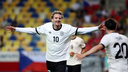 Er will im Viertelfinale wieder jubeln: U21-Nationalspieler Nick Woltemade