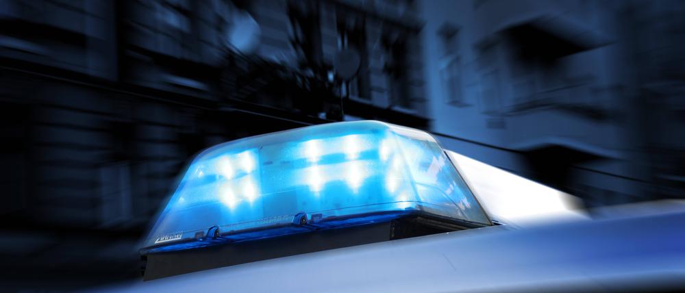 Polizei im Einsatz.