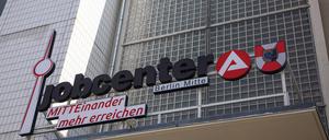 Das Jobcenter Mitte-Moabit in Berlin.