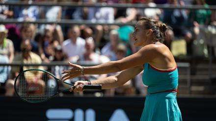 Aryna Sabalenka wartet noch auf den ersten Rasentitel ihrer Karriere.