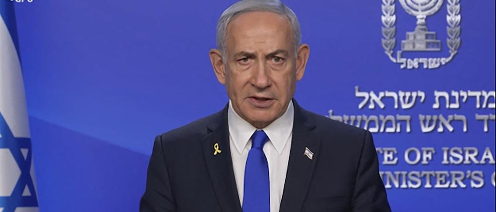 Israels Premier Benjamin Netanjahu