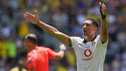 Jobe Bellingham gelang sein Premieren-Tor für den BVB
