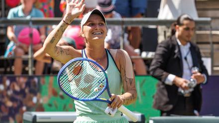 Schon in Wimbledon-Form: Berlin-Siegerin Marketa Vondrousova