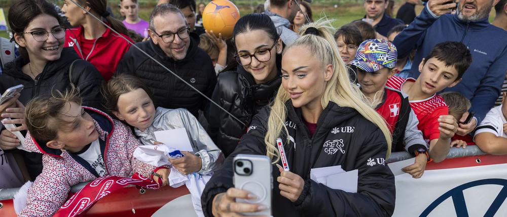 Alisha Lehmann wurde für die Fußball-EM nominiert.