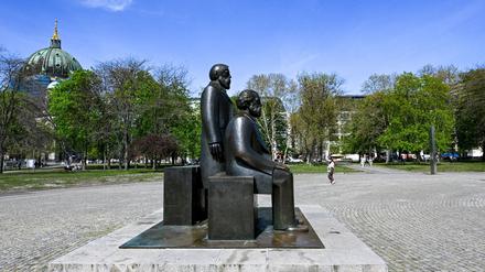 Jetzt geht's los: Das Marx-Engels-Forum soll umgestaltet werden. (Archivfoto) 